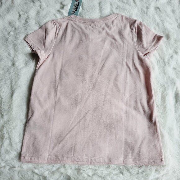 Cat & Jack, Girls' Rainbow T-shirt, 3KIDN-AY - Picture 2 of 3